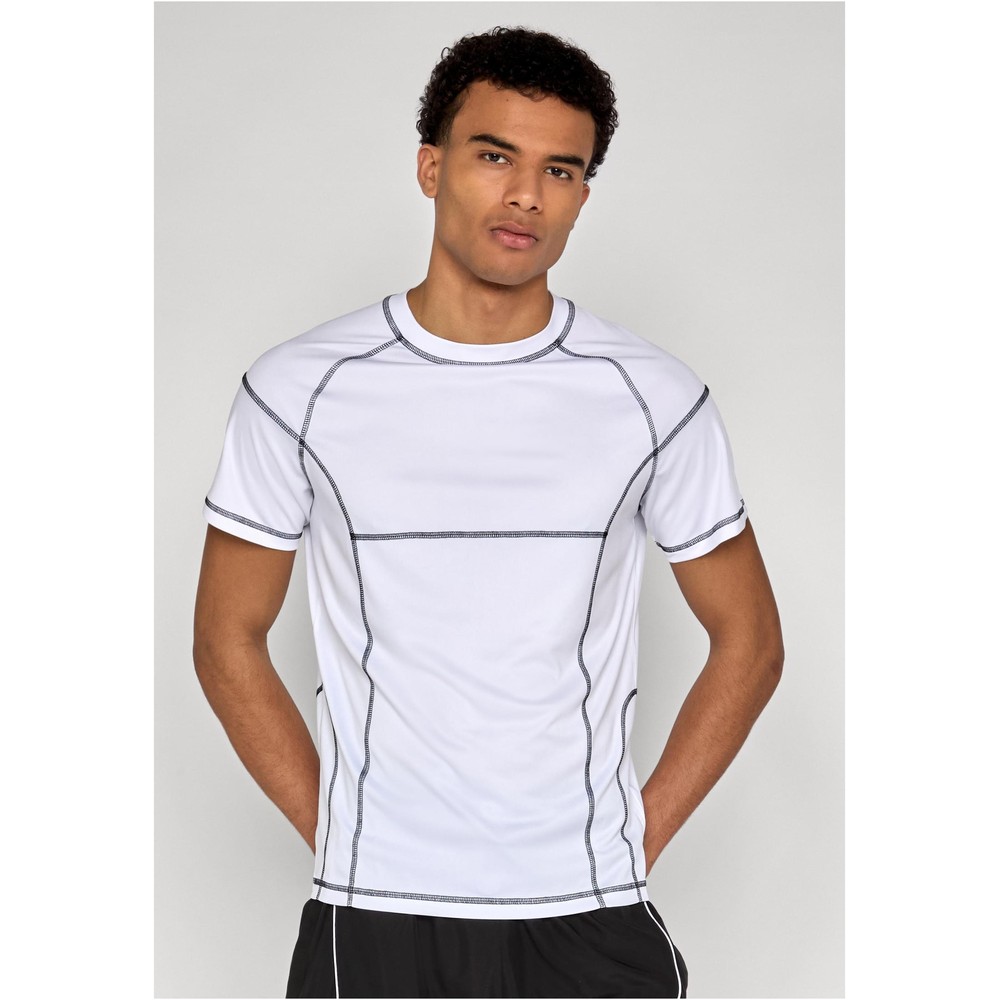 Urban Classics - Compression Mens Tshirt - White